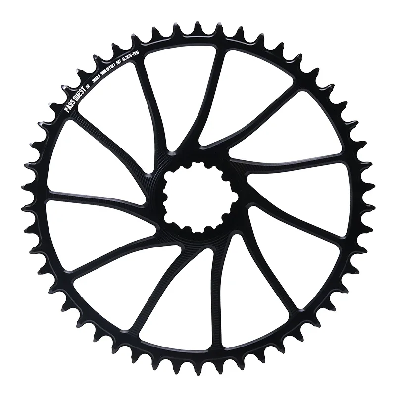 PASS QUEST 3mm Offset Chainring 40T/42T/44T/46T/48T/50T/52T/54T Narrow Wide Chainring for SRAM GXP Gx xx1 Eagle 10S 11S 12S