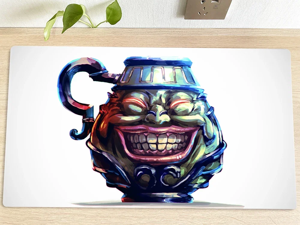 

YuGiOh настольный игровой коврик Pot of Greed TCG CCG коврик для торговых карточных игр настольный коврик для мыши игровой игровой коврик коврик для мыши 60x35 см