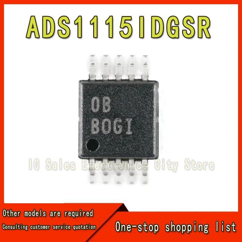 (5-10 Stuk) 100% Nieuwe ADS1115IDGSR ADS1115IDGS ADS1115 MSOP-10 Chipset