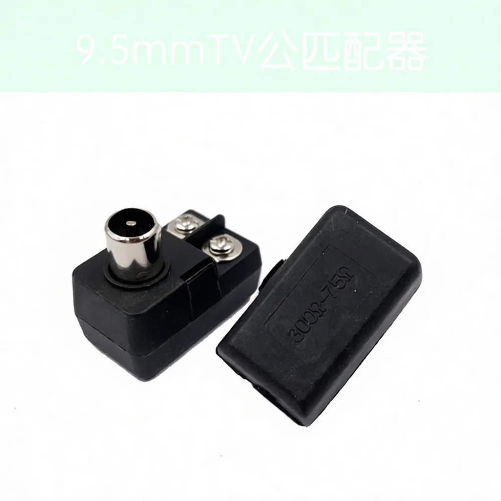 Signal Impedance Converter 300 Ohm To 75 Ohm Balun Adapter For Outdoor TV Antenna Systems Stable Video Reception JR1070