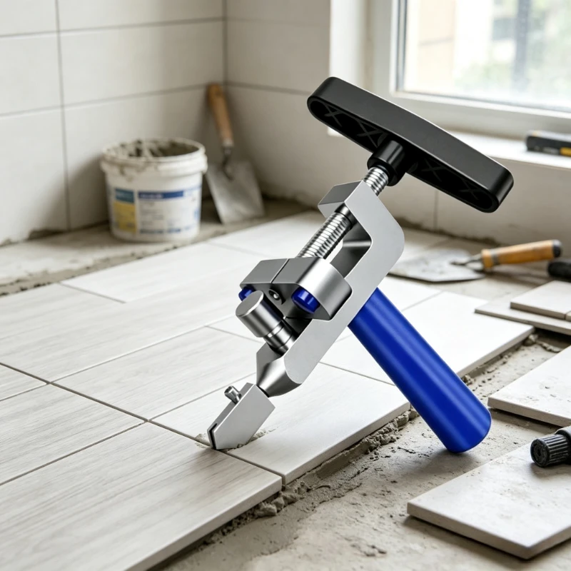 2-in-1 Ceramic Tile Gap Opener Handheld Glass Cutter Integrated Multifunctional Manual Cutting Tool