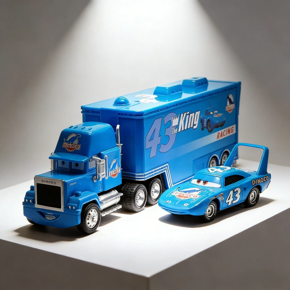

Набор легковых автомобилей Disney Pixar Cars 3 — игрушки Lightning McQueen и Mack Uncle, литые под давлением игрушки для детских игр и коллекций