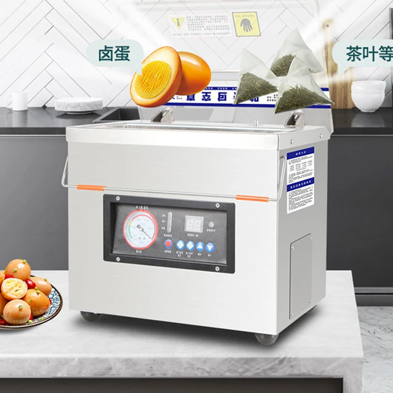 Food preservation storage Vacuum Sealer Machine electric Auto Vacuum Packaging Machine Dry / Moist Modes meat sealing freezing