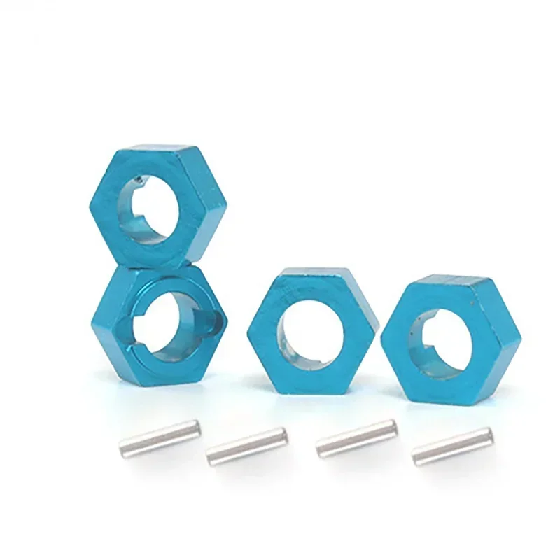 

A949-11 Aluminum Hexagon Wheel Hex Seat Mount Hub Pins 7mm Upgrade Parts for Wltoys 1/18 A949 A959 A969 A979 K929 RC Car