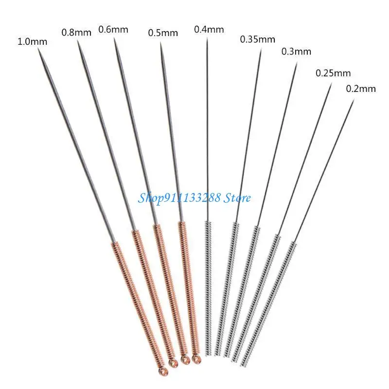 G88d 3D-Druckerdüsen-Kit, MK8 Extruder-Düsen 0,2 mm-1mm Reinigungsbohrer – Detail 3
