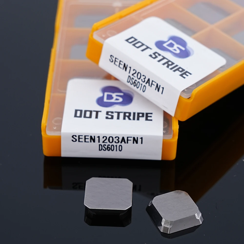 SEEN1203 AFTNI NX2525 High Quality Carbide Inserts Cermet Grade Milling Blades Tips boring Metal Cutter CNC SEEN 1203/1504