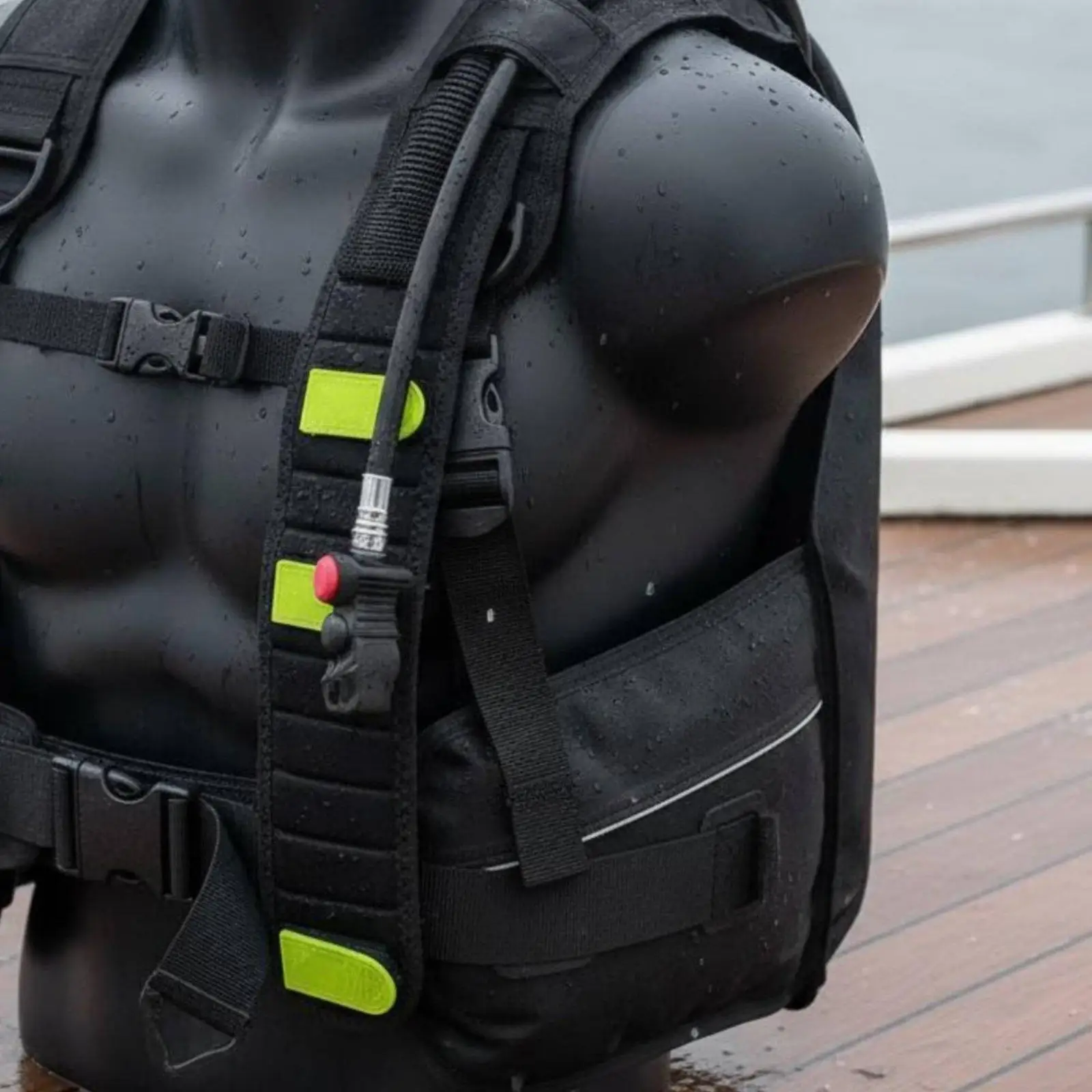 diving-shoulder-pad-durable-fastening-backplate-cushion-neoprene-harness-accessory-for-all-diving-accessories-and-gear
