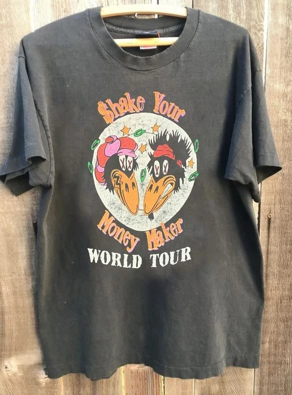 Camiseta Vintage The Black Crowes de talla grande para mujer, camiseta unisex de algodón transpirable, elegante, versátil, estilo callejero, talla grande
