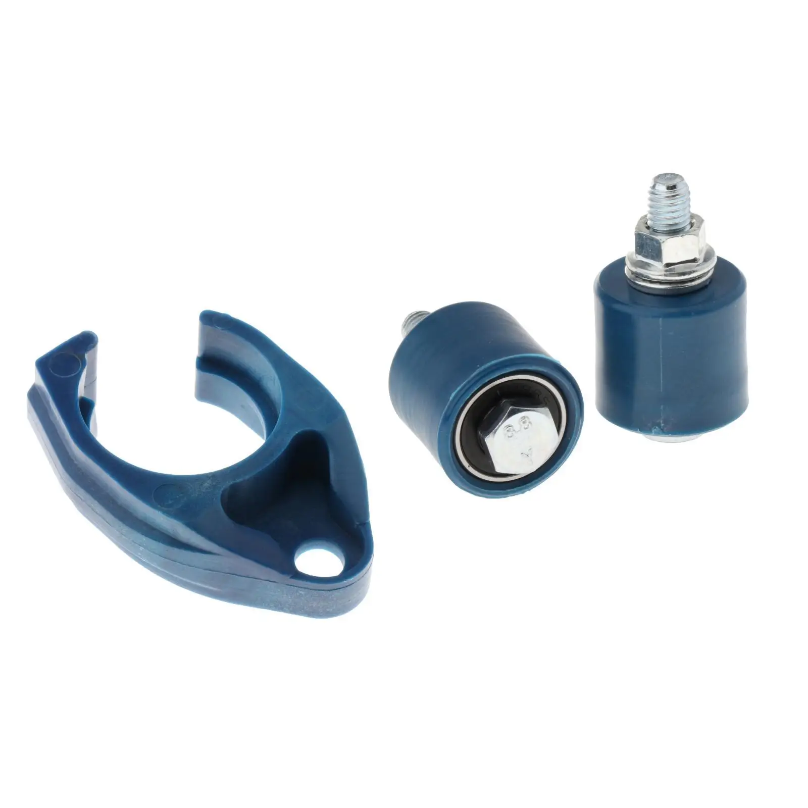 Blue Chain Guide Slider Roller Set for Yamaha YFZ450 Swing Arm Guard Fit Dirt Bike Minibike Accessories