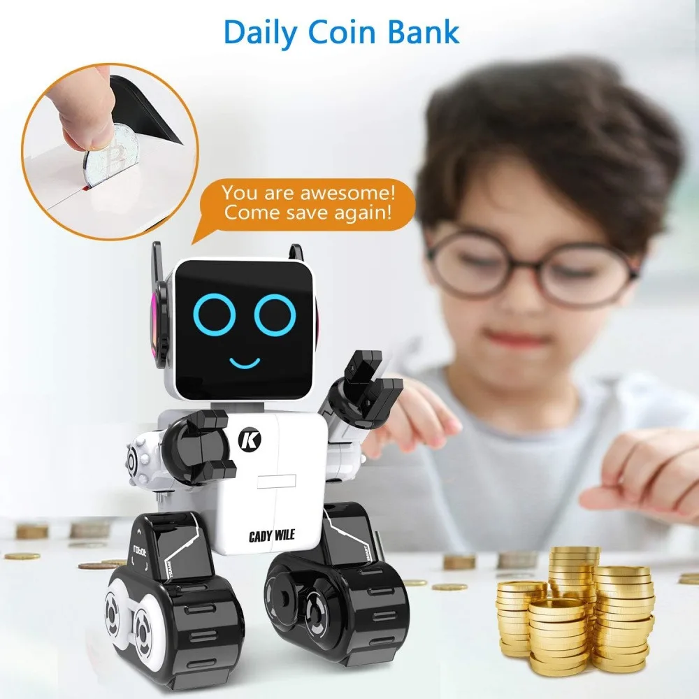 AI Robot Toy for Kids Smart RC Robots with Touch and Sound Control Robotics Intelligent Programmable Robot Can sing and dance