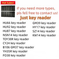 Lishi Tool key reader HU66 HU92 HU87 NSN14 TOY38R CY24 B106 GM37 GM39 YH35R FO38 HY17 SZ14 KW14 key reader