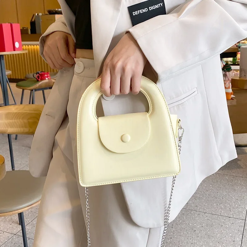 Bolso de hombro de mano versátil para mujer, bolso de cadena fresco y dulce, bolsos cruzados para mujer, bolso de diseñador, monedero y bolsos