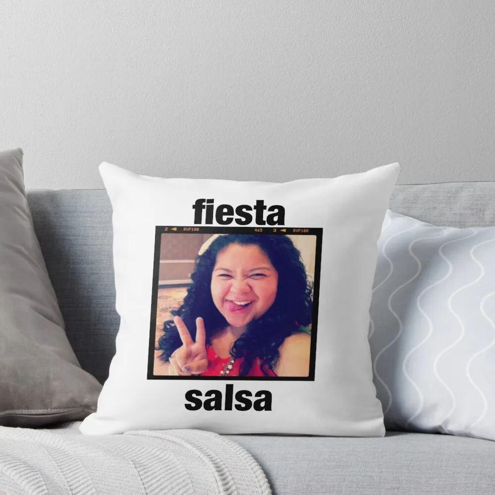 

fiesta salsa raini rodriguez Throw Pillow Christmas Throw Pillows Covers Luxury Cushion Cover