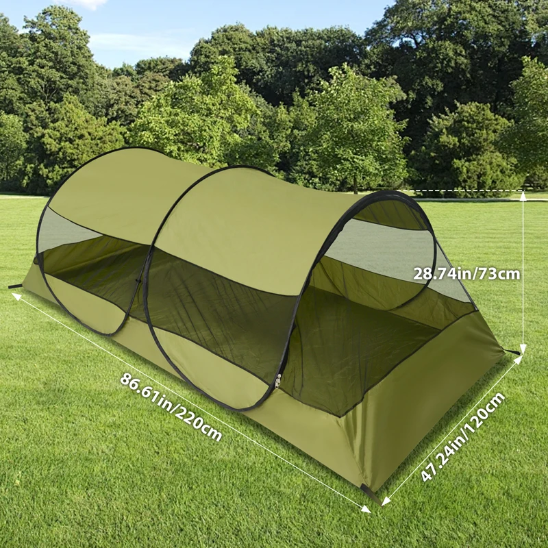 Pop - up Foldable Mosquito Net Tent | Ultra - Light, Sun - Protection for Outdoor Camping & Travel Parks