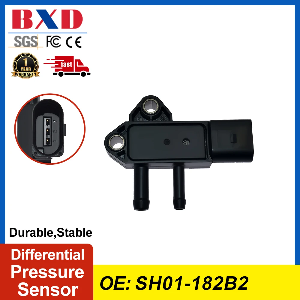 Differential Pressure Sensor SH01-182B2 41MPP1-6 SH01182B2 41MPP16 For Mitsubishi Outlander ASX, Mazda6 Mazda3 CX-5 Car Parts