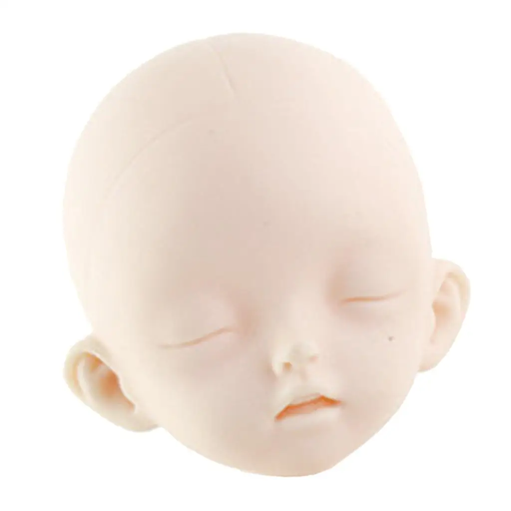 1/6 BJD dolls head shape DIY dolls accessories for 28cm girl doll body part