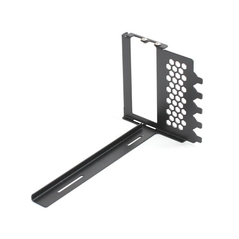 حامل بطاقة الرسومات عمودي GPU، حامل معدني لبطاقة الفيديو VGA لحقيبة الكمبيوتر DIY