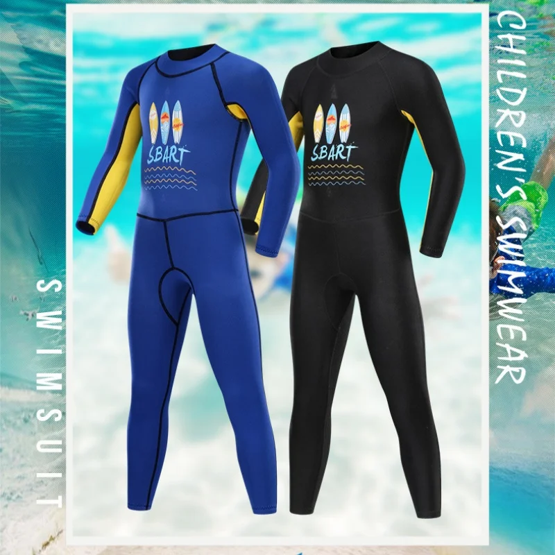 Diving Suit 2mm Surfing Suits Neoprene Wetsuit Neopren Wet Suit Windsurf Wetsuit Kids Uv Swimsuit Girls Full Body Swimsuit