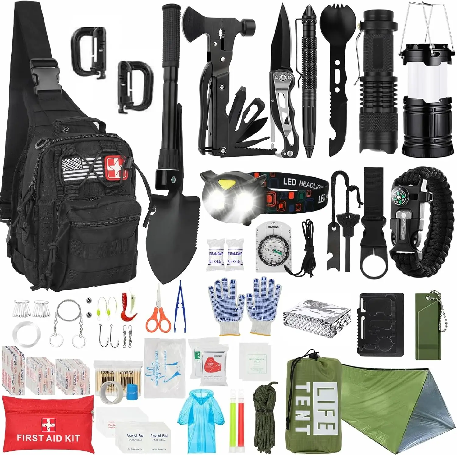 294 Pcs Survival Ki…