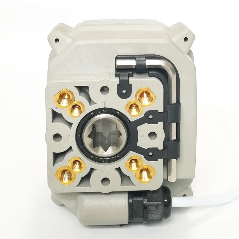 Imagem -03 - Analógico Atuador Modulador Proporcional Válvula Atuador Conexão Face Iso5211 F03 F05 05v010v420ma Flange