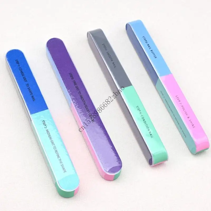 H7ea أداة تلميع الأظافر 7 فريك مختلف لتشكيل تلغيس طبيعية أو اصطناعية #5