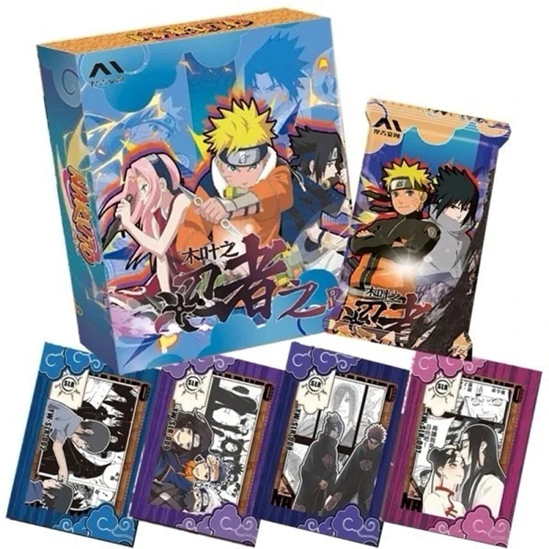 

2026 New Naruto's first collectible card classic style linkage classic commemorative card Moji Booster Box