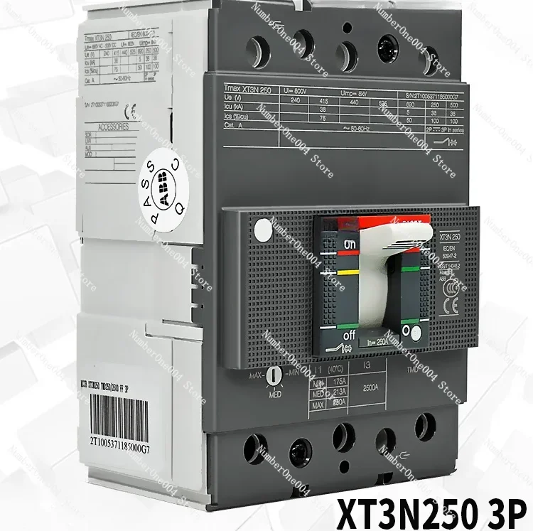 

Подлинные товары, трехфазный автоматический выключатель воздуха, 3P, автоматический выключатель открытого воздуха Xt3n250 125 200A 250A