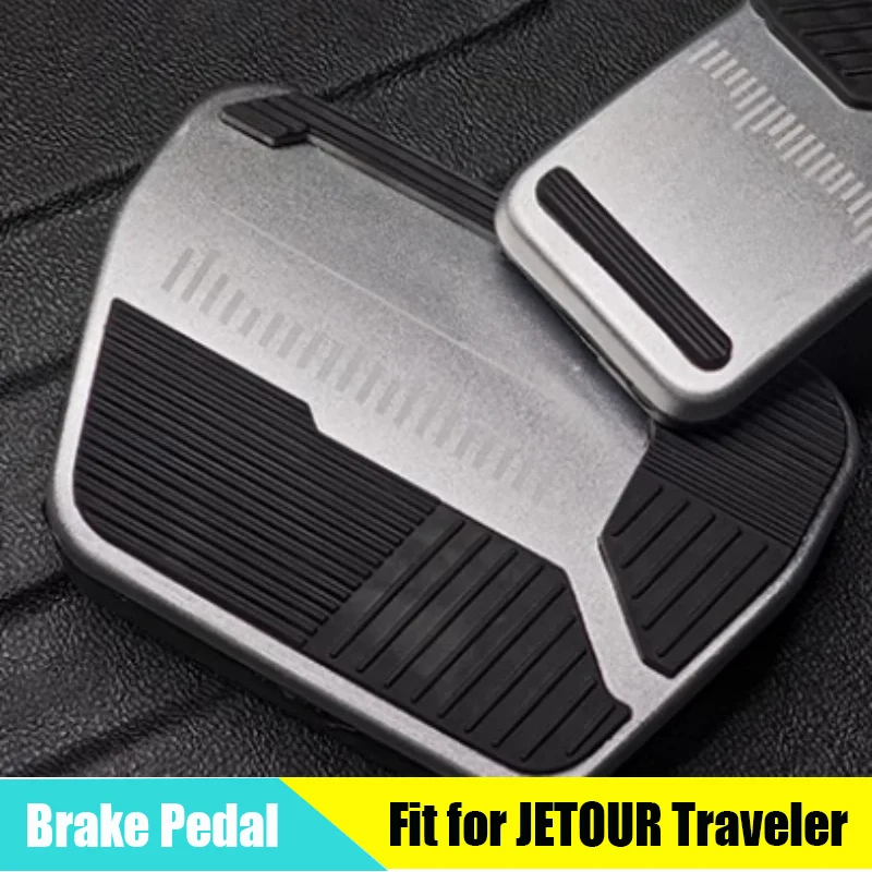 

Car Accelerator Brake Pedal Fit for CHERY JETOUR Traveler T2 2023+ Modification Alloy Material Non-slip Pedal Car Interior Parts