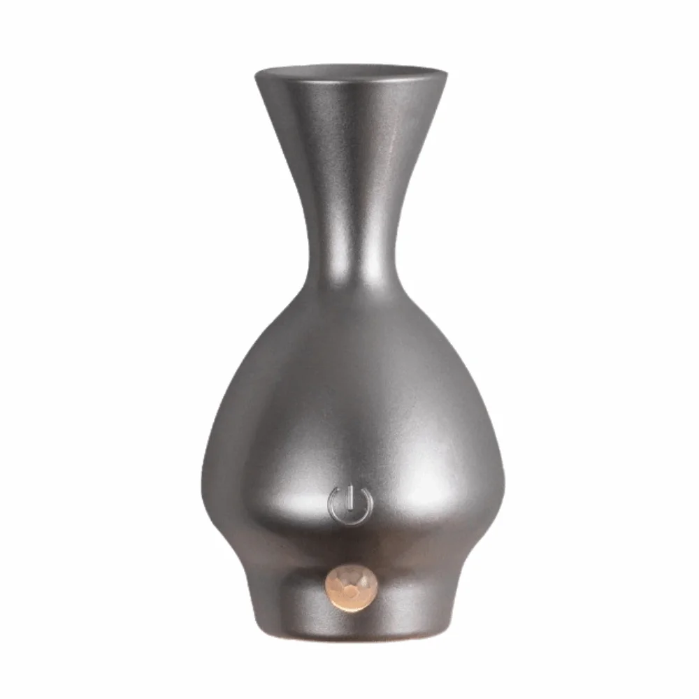 Christmas LED Motion Sensor Wall Lamp Touch-Controlled Motion Activation Vase Shape Night Light USB Rechargeable No Drilling
