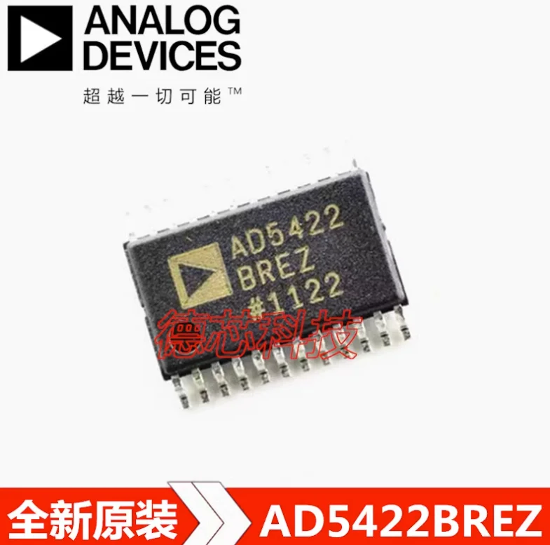 1pcs /LOT   New Origin AD5422BREZ  AD5422BRE  AD5422     TSSOP-24   Digital to analog converter  DAC   Chip IC New Original