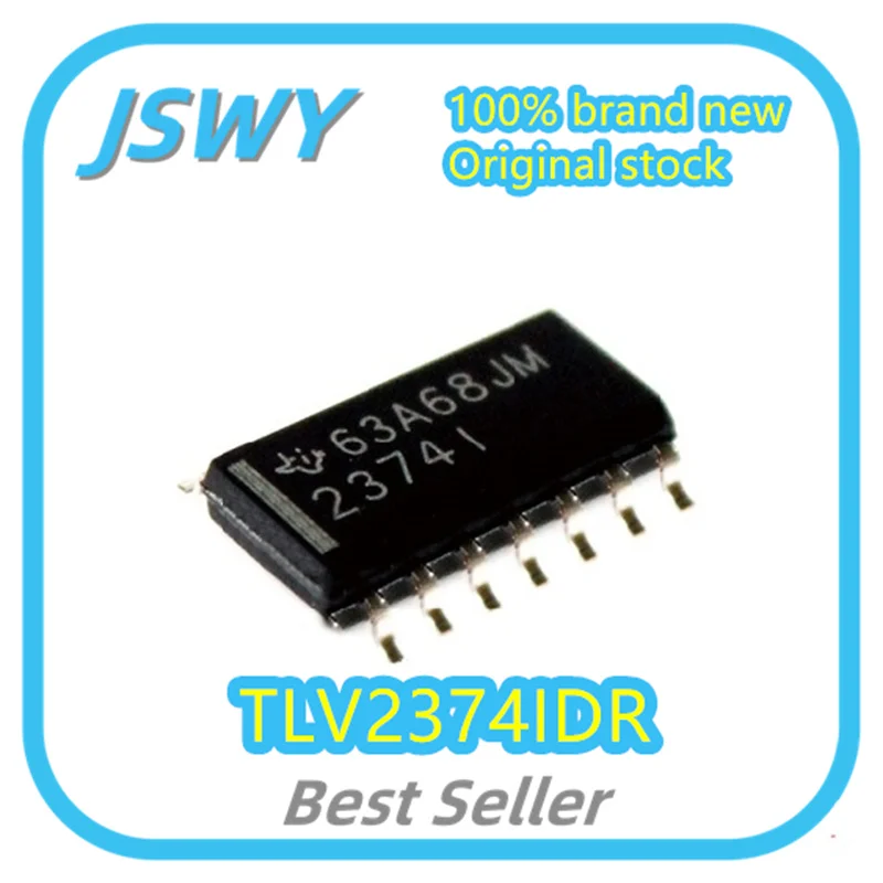 (10/100 pcs) TLV2374IDR 2374I SOIC-14 Precision Operational Amplifier Chip Brand New and Original Hot-selling Electronics