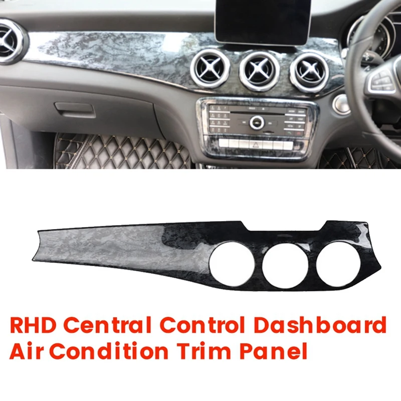 

RHD Central Control Dashboard Air Condition Outlet Panel Trim Strip For Mercedes Benz W176 CLA C117 GLA X156 2013-2019