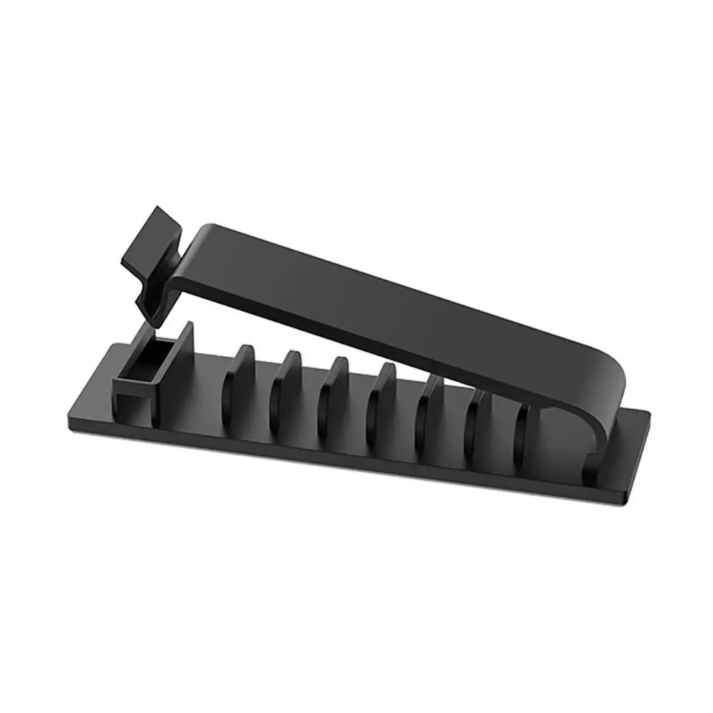 Mini  Reliable Table Computer Cable Holder Self-Adhesive Cable Winder Eco-friendly   for Home