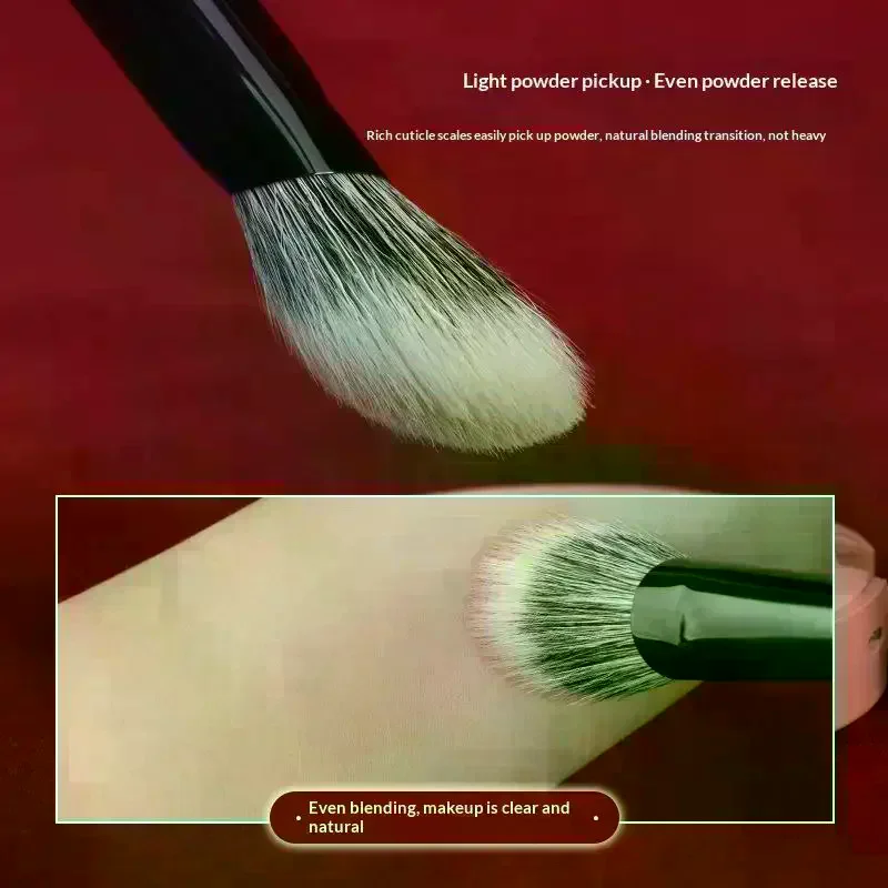 1Pcs Cream Liquid Blush Makeup Brushes Slope Blusher Brush Powder Blush Flat Small Precise Blush Brush Makeup Tools