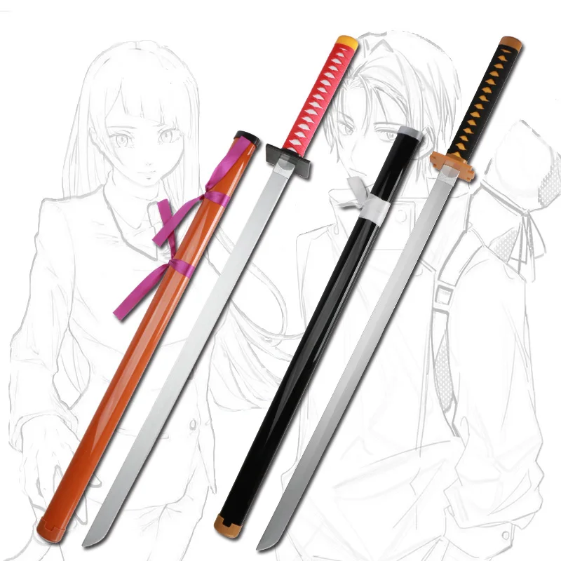 104 cm/41 pouces Anime Jujutsu Kaisen Katana personnage Miwa Kasumi Okkotsu Yuta 1:1 Prototype restauration jouet en bois épée