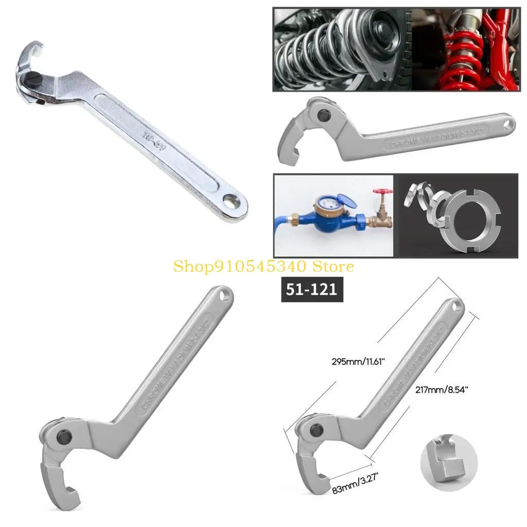 

U2JA For 848 916 996 748 796 821 939 1100 Rear Hub Chain Adjuster Spanner Grip Tool
