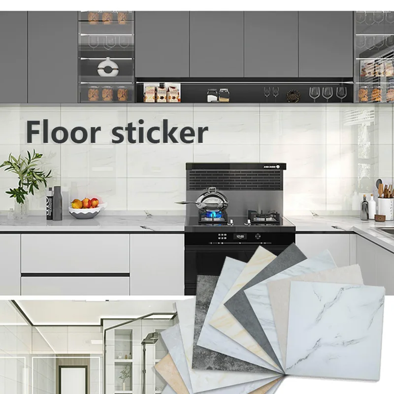 Aluminum Plastic Board Imitation Ceramic Tile Wall Tiling Self-adhesive Ceramic Tile Imitation Marble Sticker Waterproof Wallpap