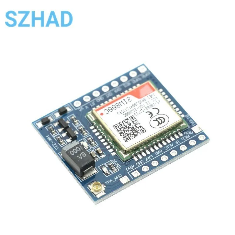 SIM800C GSM GPRS Module 5V/3.3V TTL Development Board IPEX With Bluetooth And TTS For Arduino STM32 C51 for Arduino