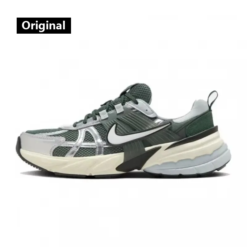 NIKE V2K RUN men's sneakers Cushioned Breathable comfortable retro fashion running shoes HJ4497-300