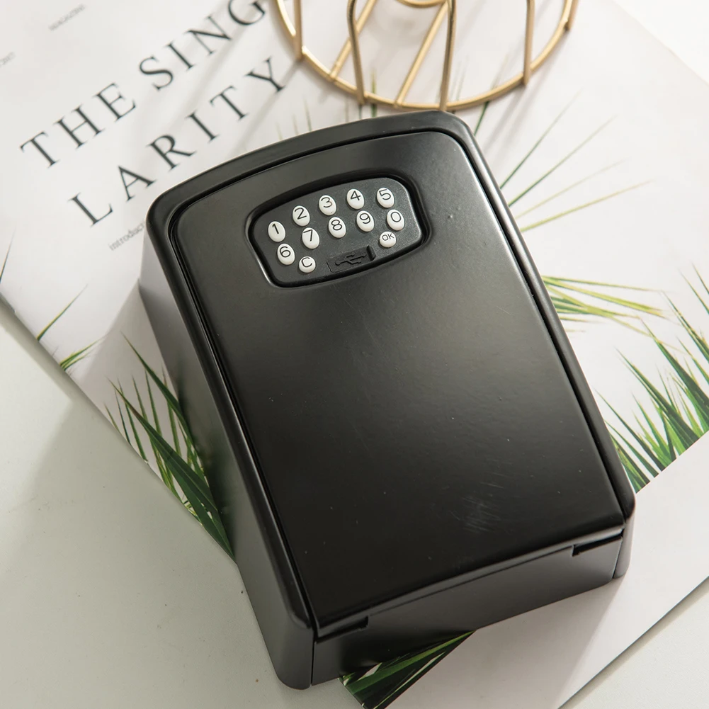 Tuya Smart Key Box Lock Box Street Trade Portable Wall Mount Electronic Security Key Safe Holder Box for Indoor Outdoor