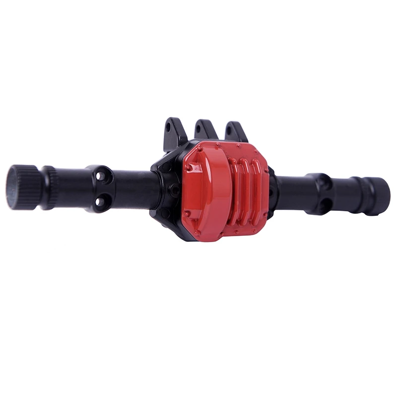 【STOCK】1/10 Scale RC Car Alloy Front & Rear Axle Housing Case for SCX10 II 90046/90047 RC Crawler Car Black