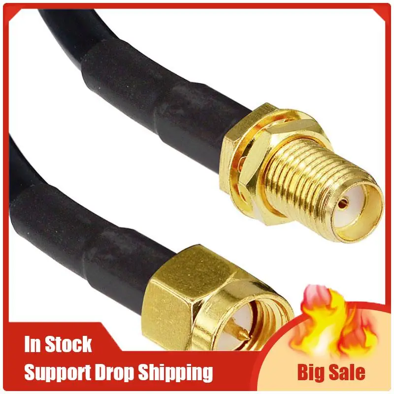أفضل العروض 7M SMA كابل ذكر إلى SMA أنثى هوائي تمديد موصل كابل RG58