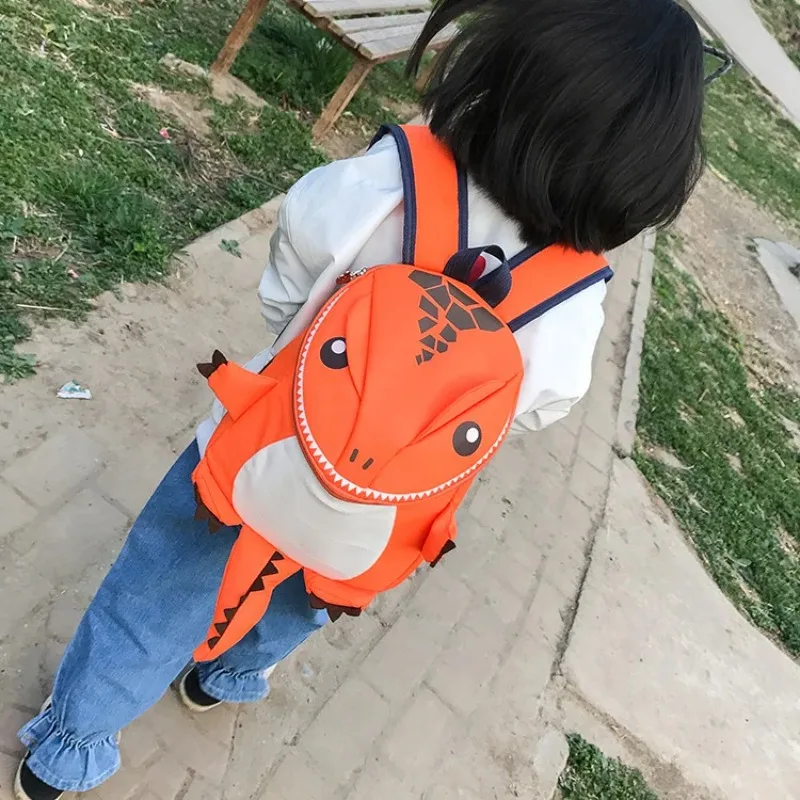 Tas Ransel Dinosaurus Kartun Lucu untuk Anak-anak, Tas Ransel Kecil untuk Balita Laki-laki dan Perempuan, Ringan, Tahan Air, Tas Sekolah untuk Prasekolah dan Perjalanan