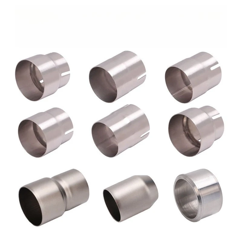 

Motorcycle exhaust adapter 60 to 51mm diameter conversion ring, chimney welding modification parts, exhaust pipe connector