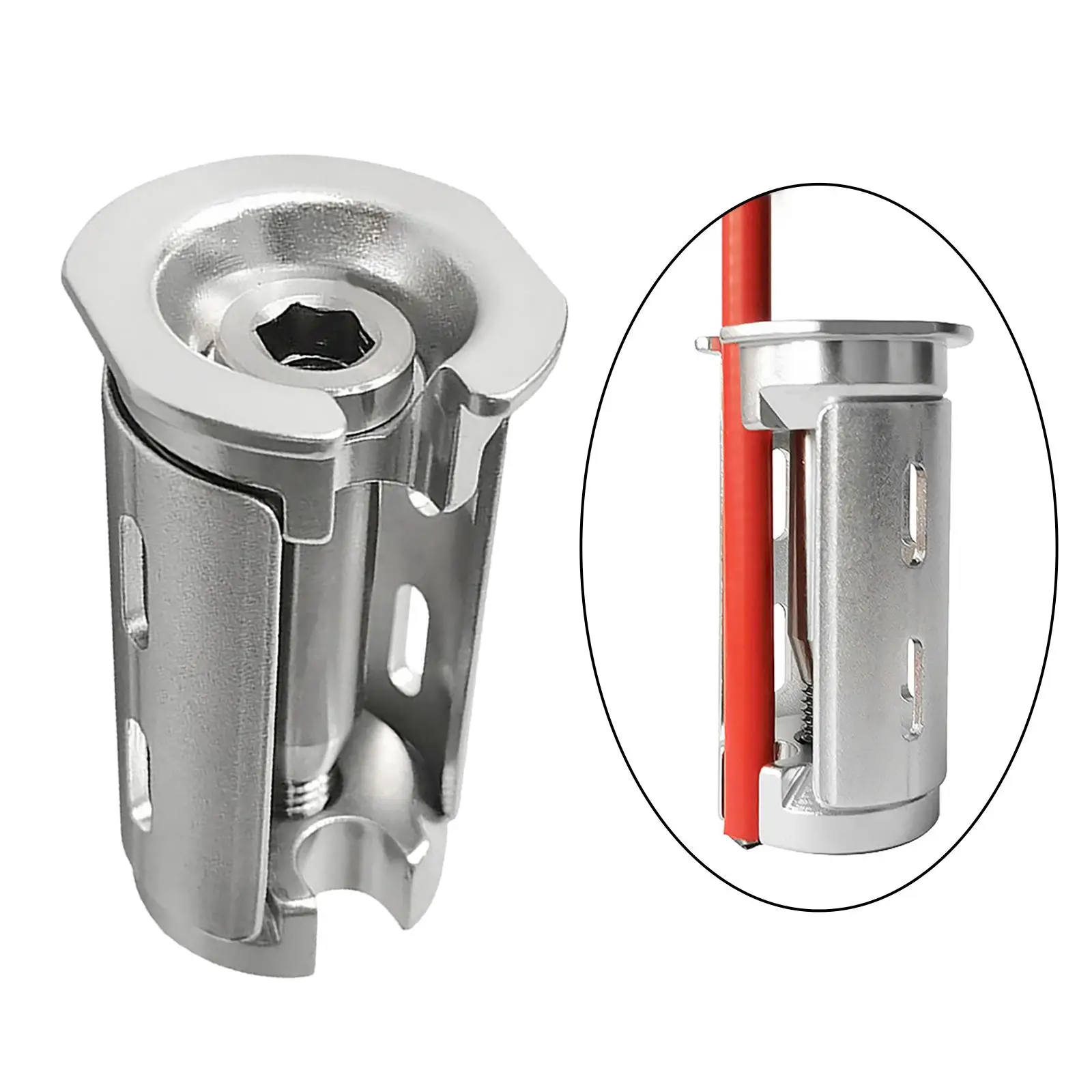 Bike Headset Expander for 1-1/8'' Carbon Fiber Front Fork ,MTB BMX Bicycle Headset Screw