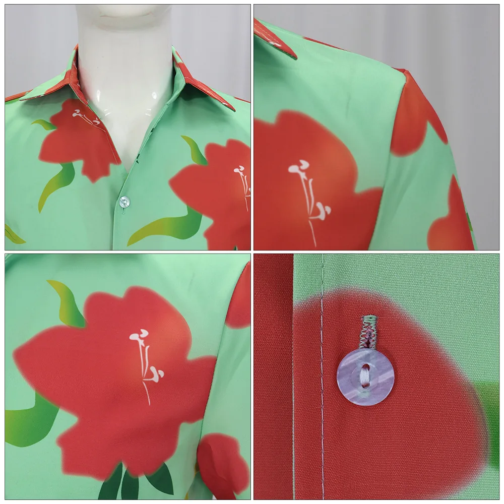 Anime Fantasia Demon Hunter of KPop Saja Boys Abby Cosplay T Shirt Clothing Disfraz Costume Men Halloween Carnival Party Clothes