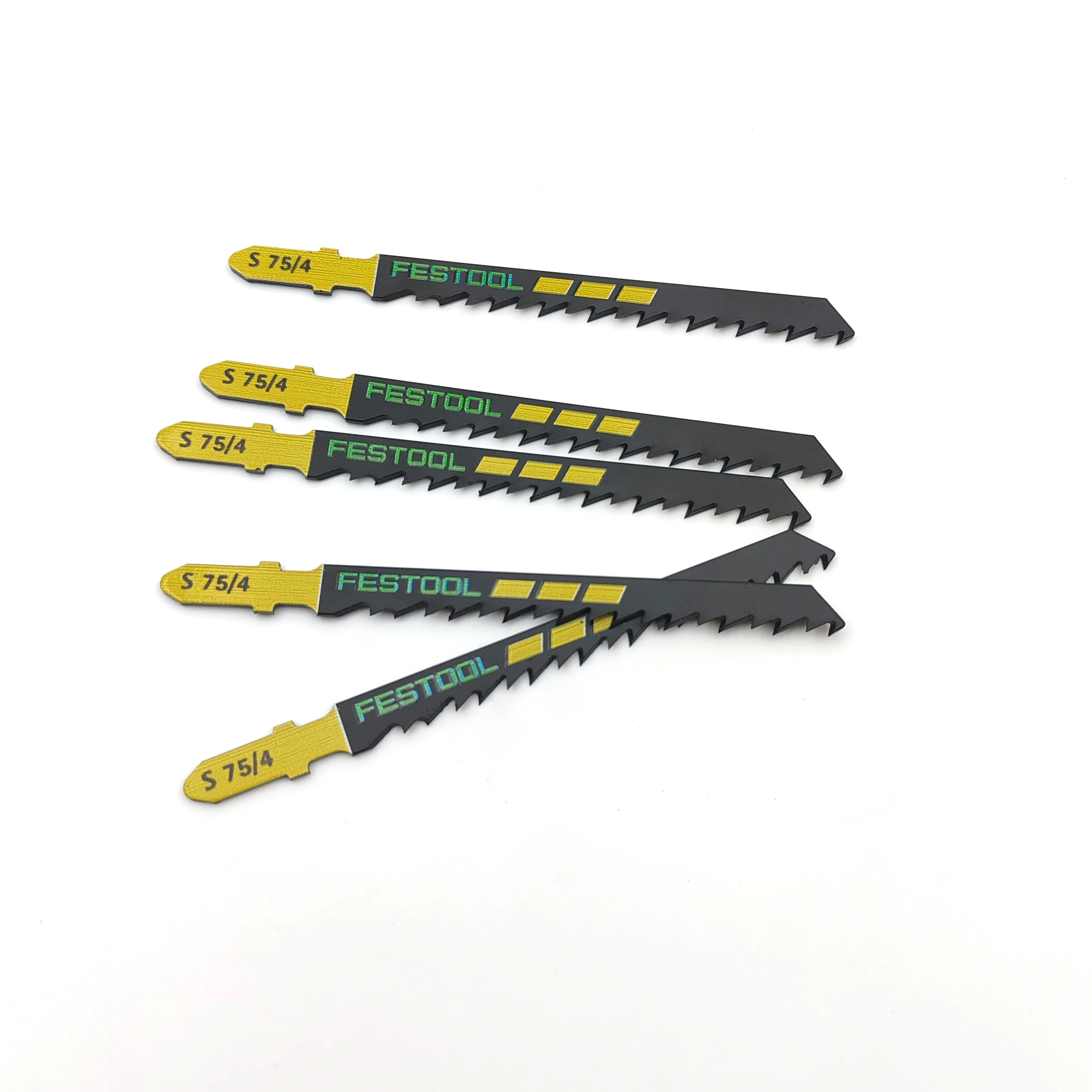 フェスツール 204305   ジグソーブレード S75/4 3 インチ 6 TPI 高速クリーンカット T シャンクデザイン針葉樹広葉樹カット曲面鋸刃