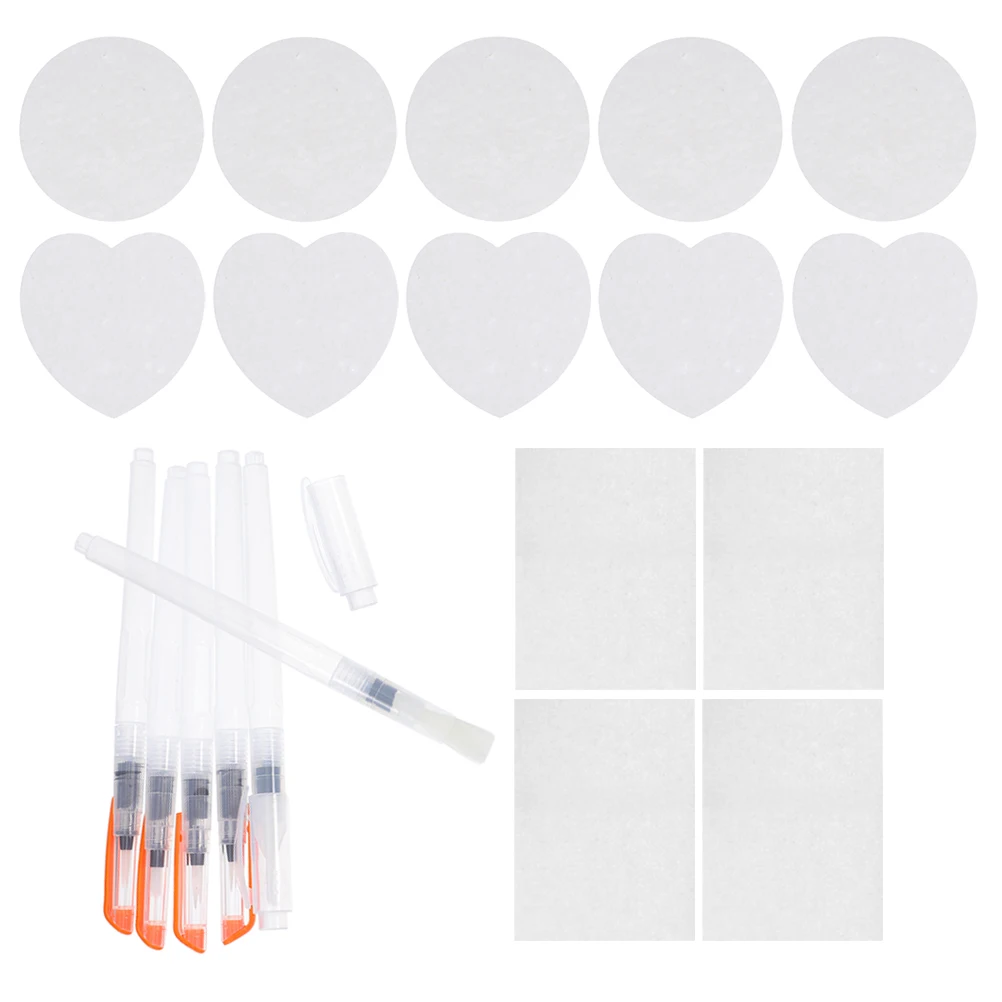 

Magical Expansion Wood Pulp Paper Crafts for Kids DIY Art Supplies Painting Set Toddler Kit Cotton Watercolor Texture Child