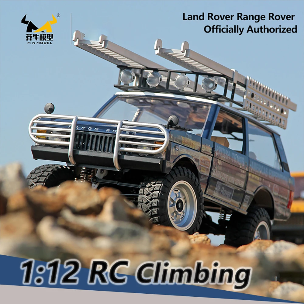 1/12 MN Model MN168 RC Car 2.4G Remote Control Crawler 4WD Electric Off Road Vehicle Climbing Car Toys For Children Adults