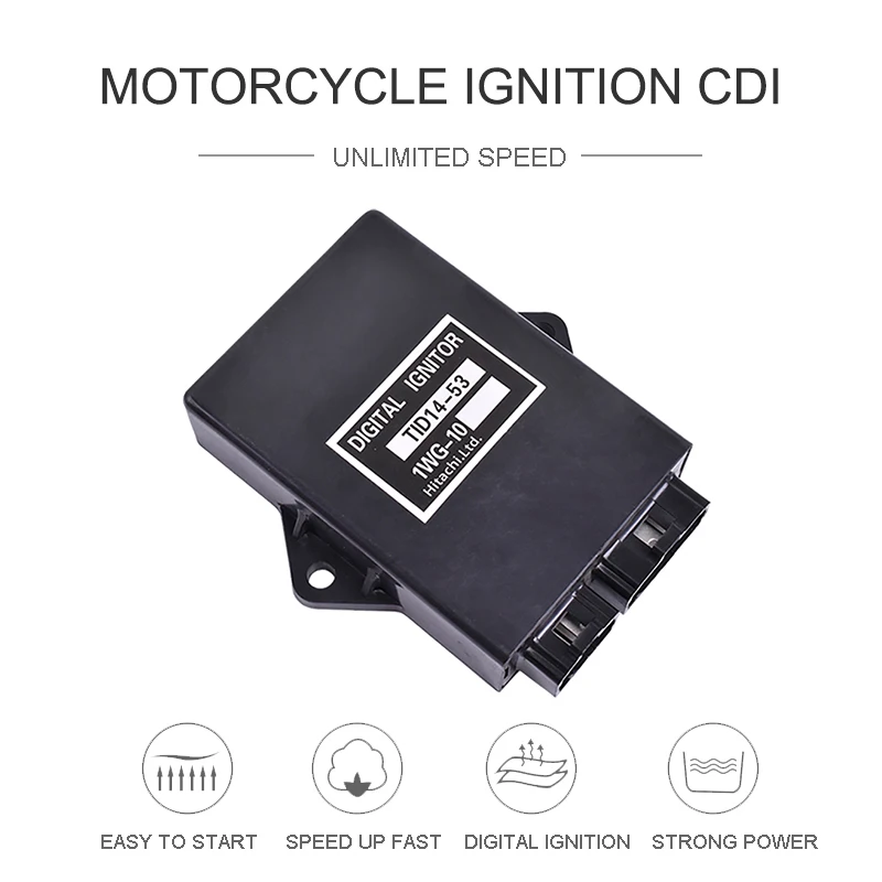 Unlimited Speed Motorcycle Digital Ignition CDI Unit Box Starter Ignitor Igniter For YAMAHA 1WG FZR400 Genesis FZR 400 1986-1987